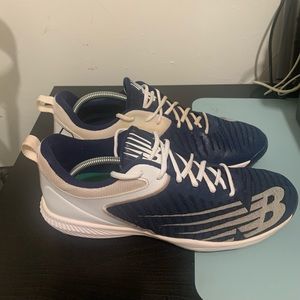 New Balance Blue FuelCell 4040 v6 Molded Baseball Cleats